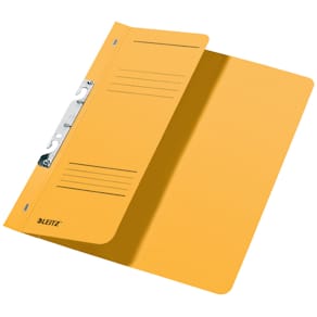 Schlitzhefter Leitz, A4, gelb