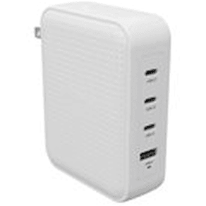 HyperJuice - Strömadapter - 145 Watt - utgångskontakter: 4 - vit