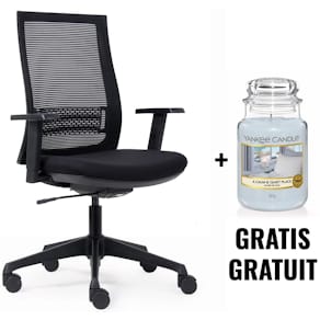 Bureaustoel Euroseats Canillo (CAN2010) + gratis geurkaars 623 g