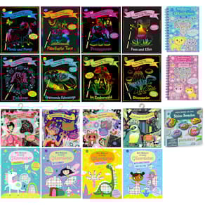 Malblock ARENA, im Display, 19 Titel