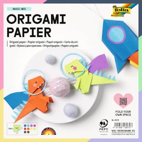 Faltblatt Folia, 20 x 20 cm, 70 g/m², sortiert