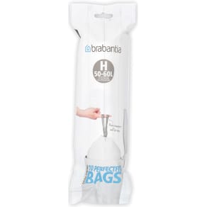 Insatspåse H BRABANTIA 50-60L vit 10/rl