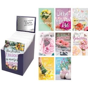 Geburtstagskarte PAPER STYLE sortiert