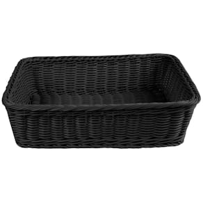Brödkorg 38x29cm svart