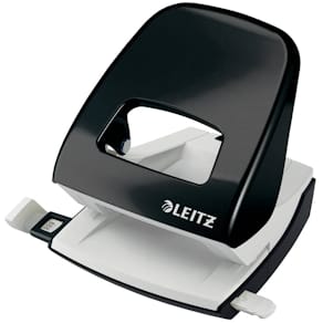 Locher Leitz NeXXt WOW, 2-fach, metallic schwarz