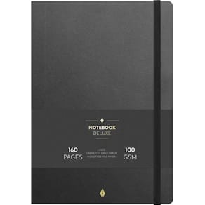 Standardblok, Mayland, A5, sort, 148 x210mm, pakke a 5 stk