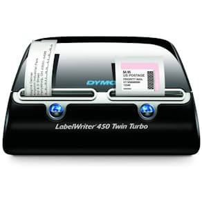 Etikettendrucker DYMO LabelWriter 450 Twin Turbo, schwarz