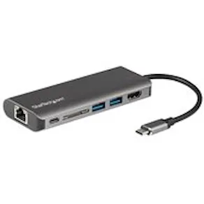 Startech USB C Multiport Adapter - Portable USB-C Dock to 4K