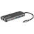 Startech USB C Multiport Adapter - Portable USB-C Dock to 4K