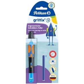 Füllhalter Pelikan griffix, A, Neon Black