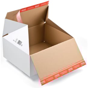Verzenddoos Colompac CP155, ft 38,9 x 32,4 x 32 cm, bruin