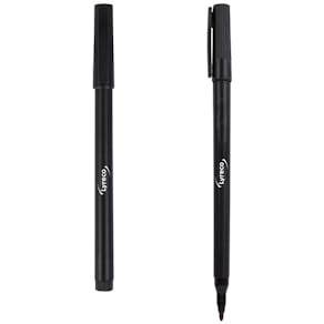 Märkpenna LYRECO rund 1-2mm svart