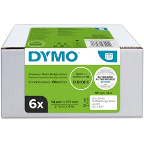 Etikett DYMO Uni. 101x54mm 220/FP