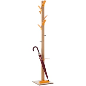 Garderobenständer EASYCLOTH, 6 Haken, orange, 178 cm
