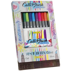 Faserschreiber Online Calli.Brush, 11 St., Duo