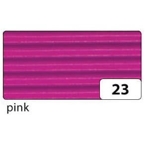 Bastelwellpappe Folia, pink, 50 x 70 cm