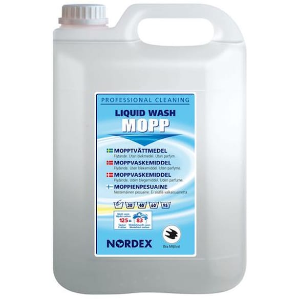 Moppevask NORDEX Liquid Wash 5L 3st