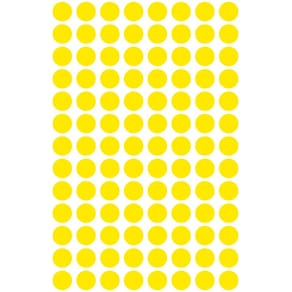 Markierungspunkte Avery Zweckform, Ø 8 mm, gelb, 416 Stück