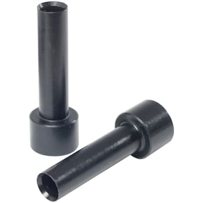 Ersatzlochpfeifen Rapid HDC150, 2 Stück, 6 mm, schwarz