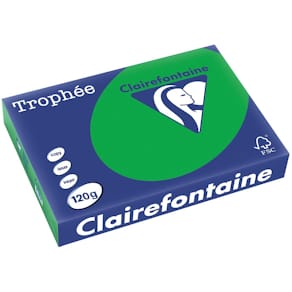 Gekleurd papier Clairefontaine Trophée Intens, A4, 120 g, 250 vel