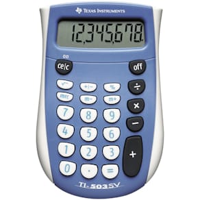 Taschenrechner Texas Instruments TI-503SV, 8-stellig