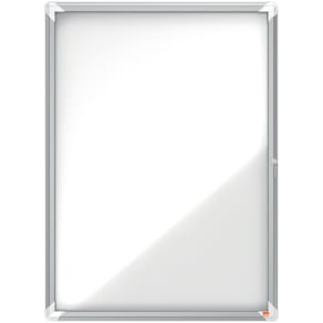 Glasskåp NOBO utomhusbruk magnetisk 9xA4