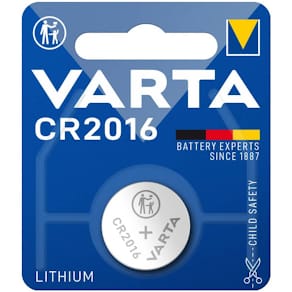 Knopfzelle VARTA Lithium CR2016, 3 V
