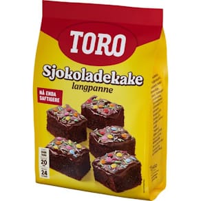 Bakemiks TORO sjokoladekake langpanne