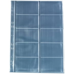 Visitenkartenhülle Herlitz, 10 St., transparent