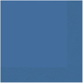 Serviette Atelier Zelltuch, 33 x 33 cm, royalblau