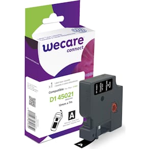 Tape WECARE 12mm Vit på Svart