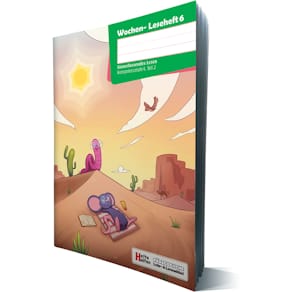 Leseheft HEFTE HELFEN Wochen-Leseheft 6, Kompetenzstufe 4, A4, 48