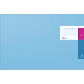 Journal KÖNIG & EBHARDT KL 17Konten, 48 Blatt, hellblau/grau, 490