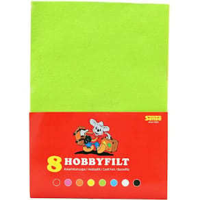 Hobby filt, 8 ark