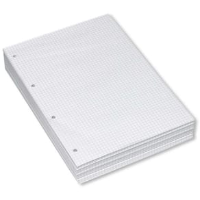 Konferenceblok Bantex kvadreret A4, 60 g/m² hvid, 25 ark