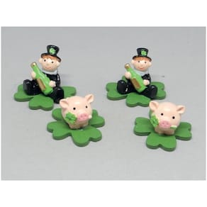 Glücksbringer Noname, auf Klee, sortiert