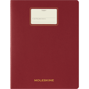 Student Cahier Olinjerad XXL Röd