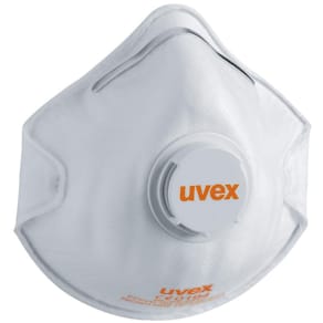 Andningsskydd UVEX 2210 FFP2 vent. 15/fp