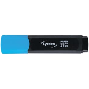 Överstrykningspenna LYRECO 2-5mm blå