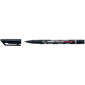 Folienschreiber STABILO OHPen universal, S, schwarz