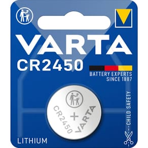 Knopfzelle Varta CR2450, Lithium