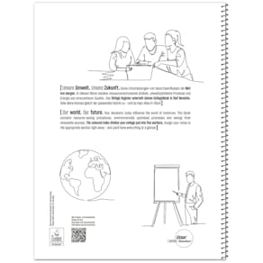 Collegeblock Staufen Style, mit Register, A4, 100 Blatt, kariert