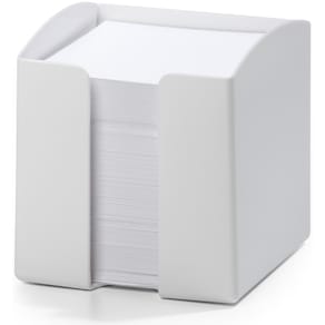 Zettelbox Durable TREND, gefüllt, weiß