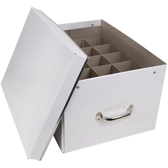 Oppbevaring BIGSO Engla m/innsats hvit