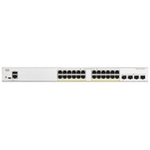 Cisco Catalyst 1200-24FP-4G - Switch - L3 - smart - 24 x