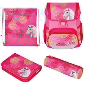 Schulranzen-Set Herlitz Loop Plus Bloomy Horse