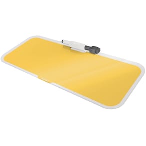 Memoboard Leitz Cosy, Glas, quer, gelb