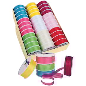 Zierband Organza, sortiert