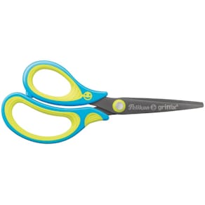 Schulschere Pelikan griffix, links, 15 cm, blau