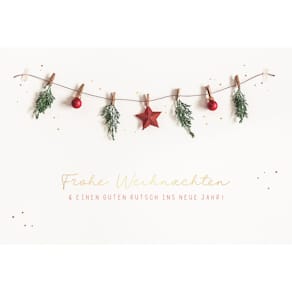 Weihnachtskarte SKORPION D.T.